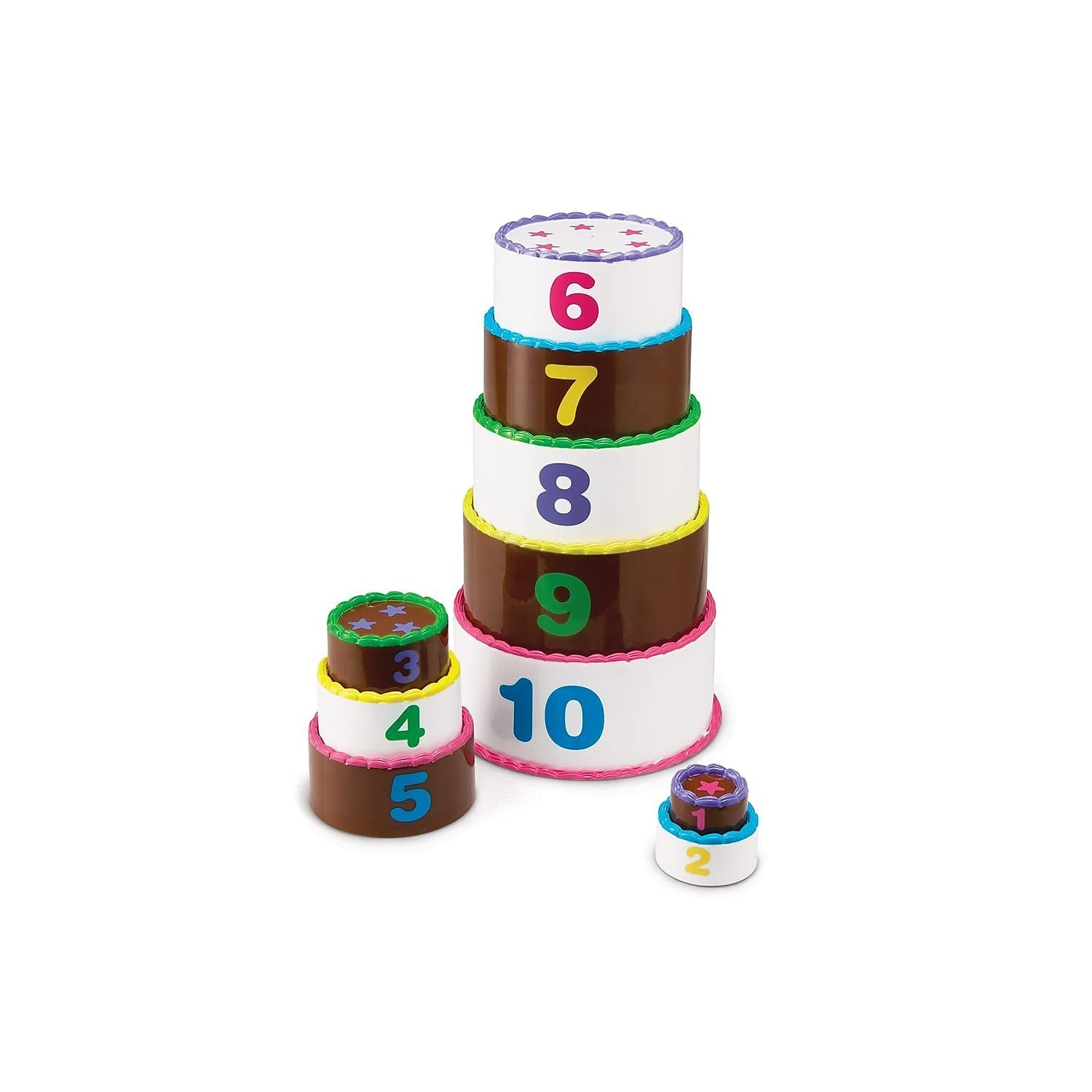 Foto 6 pulgar | Tarta De Más De 18 Meses Para Apilar Y Contar De Toy Learning Resources - Venta Internacional.
