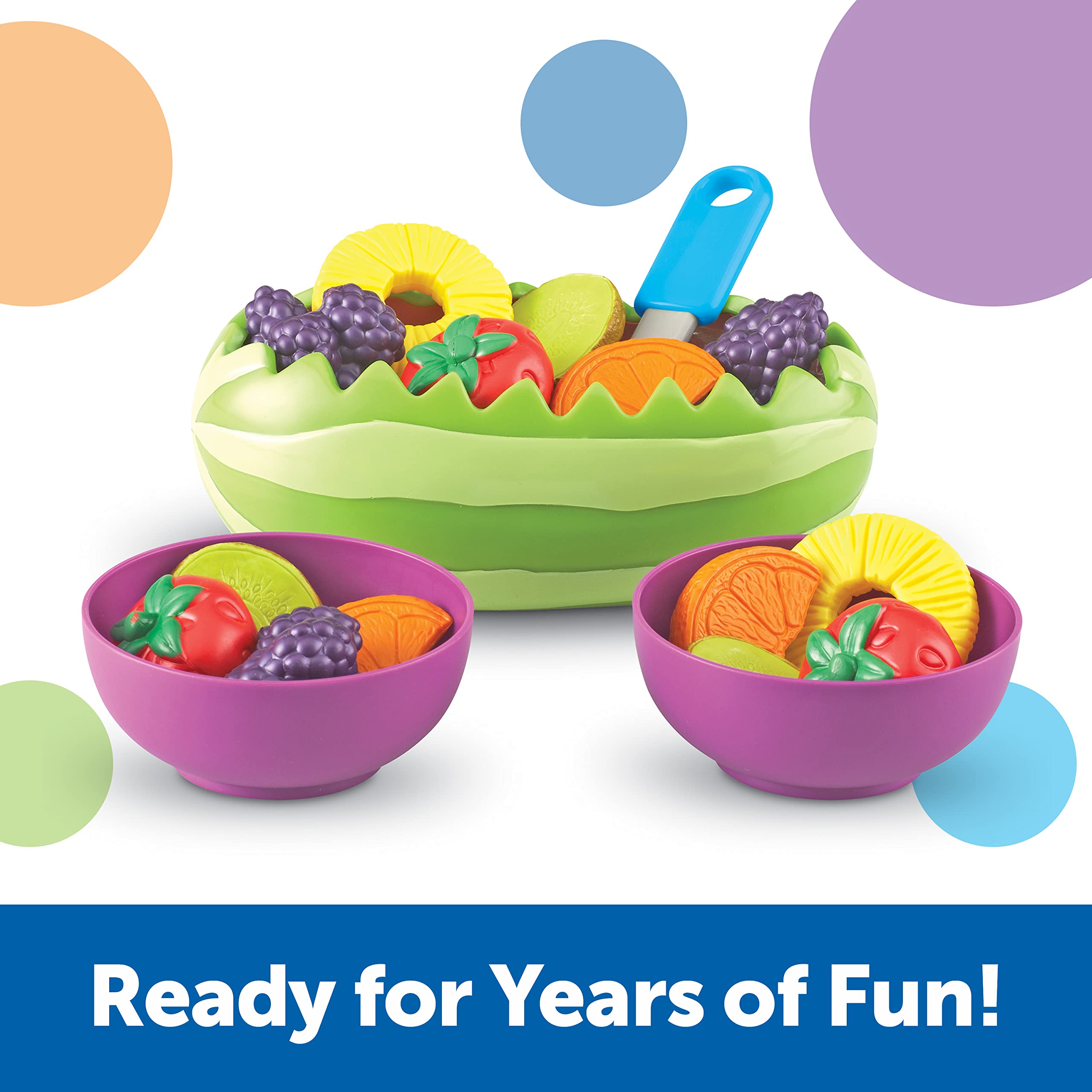 Foto 5 pulgar | Set De Ensaladas De Frutas Pretend Play Food Learning Resources, 18 Piezas - Venta Internacional.