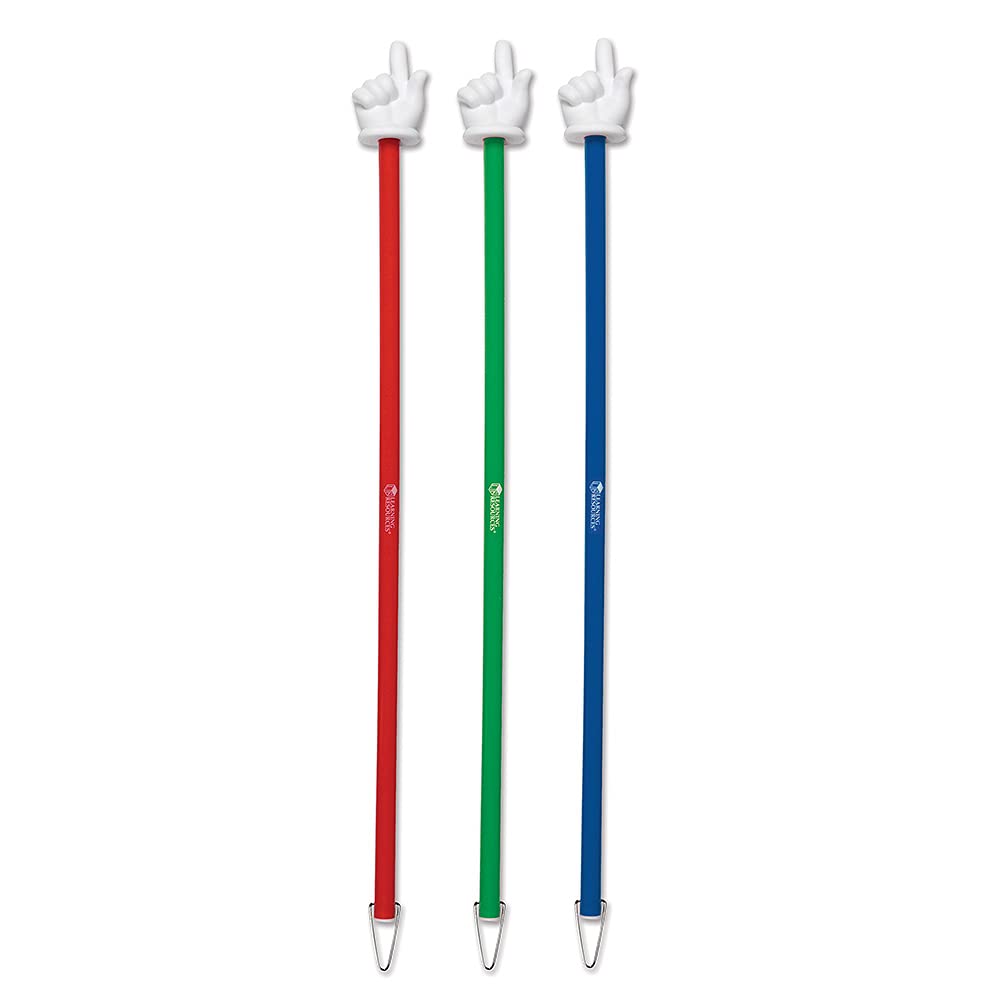 Foto 7 pulgar | Juego De 3 Pizarras Blancas Hand Pointers Learning Resources De 60 Cm - Venta Internacional.