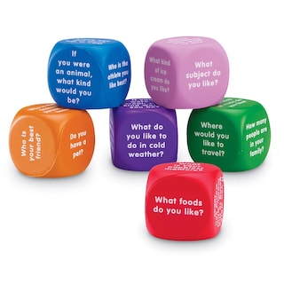 Foto 6 | Conversación Sobre Recursos De Aprendizaje De Foam Cubes, 6 Piezas, Más De 6 Años - Venta Internacional.