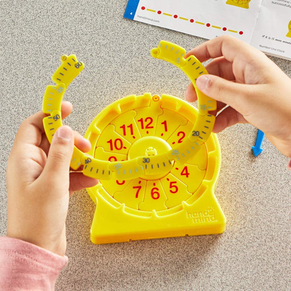 Foto 5 pulgar | Reloj Numérico Hand2mind De Teaching Clock Para Niños (juego De 6) - Venta Internacional.