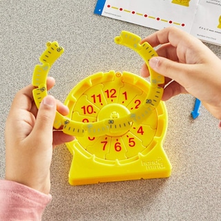 Foto 4 | Reloj Numérico Hand2mind De Teaching Clock Para Niños (juego De 6) - Venta Internacional.