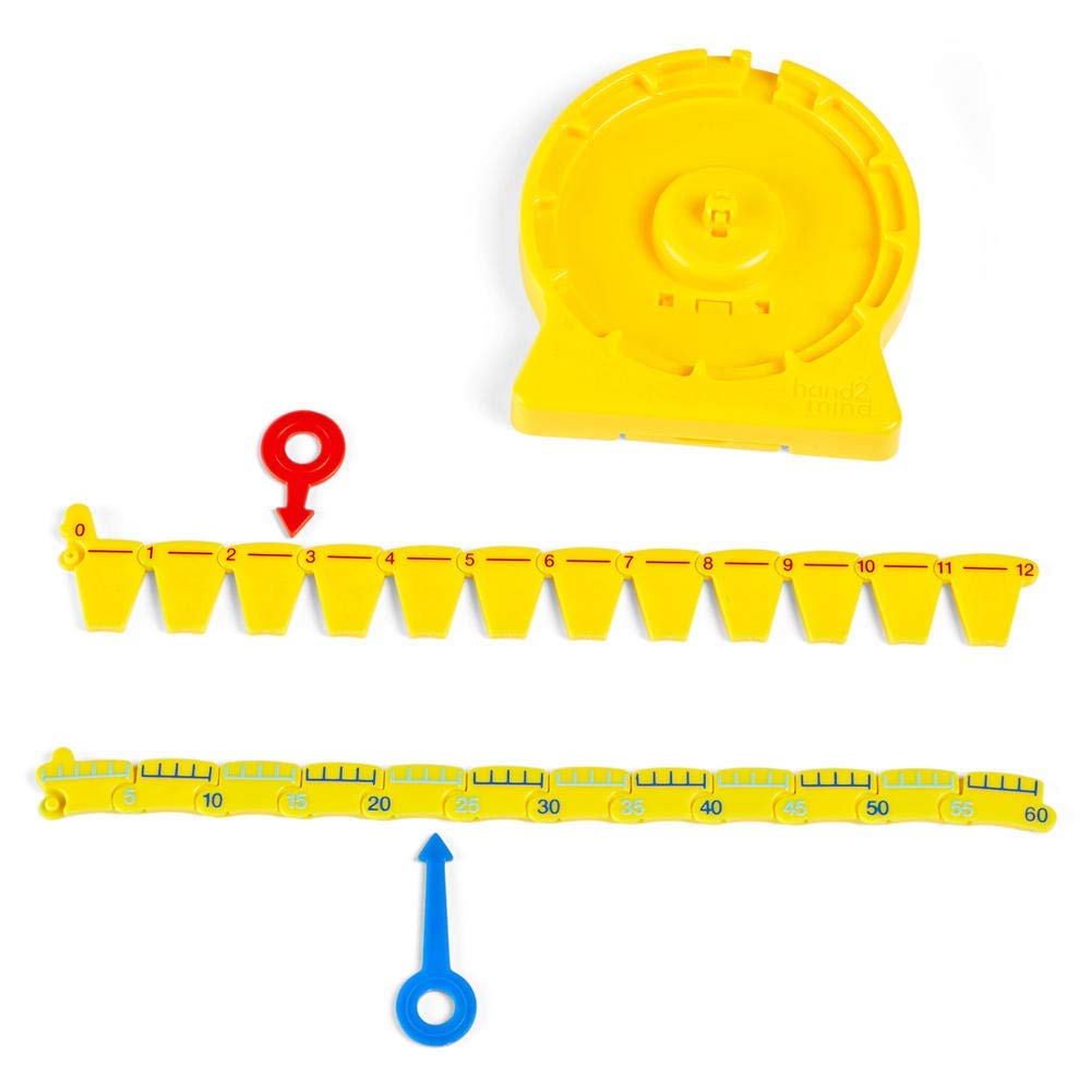 Foto 6 pulgar | Reloj Numérico Hand2mind De Teaching Clock Para Niños (juego De 6) - Venta Internacional.