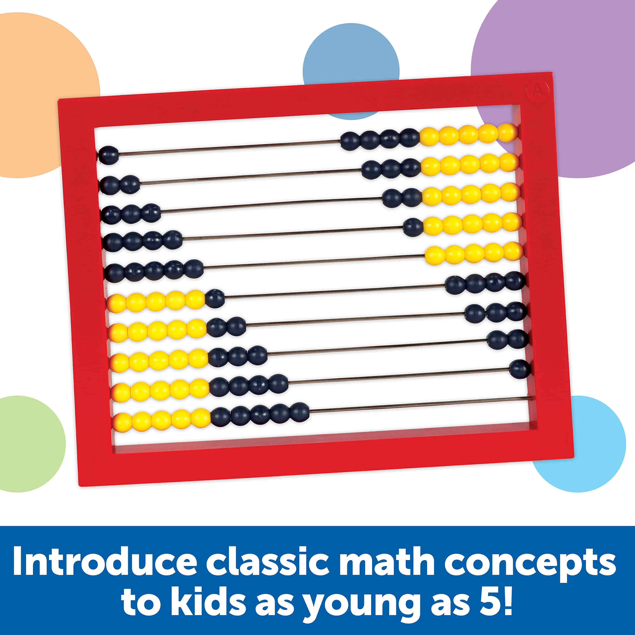 Foto 4 pulgar | Escritorio Abacus Learning Resources, Marco Rojo De 2 Colores - Venta Internacional.
