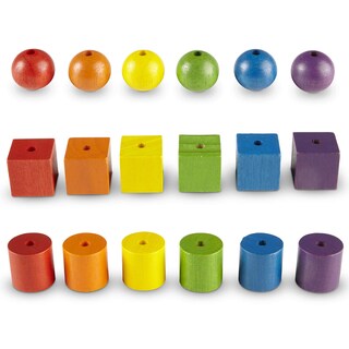 Foto 4 | Juego De Cuentas Learning Resources Beads In A Balde, 110 Unidades, Más De 3 Años - Venta Internacional.
