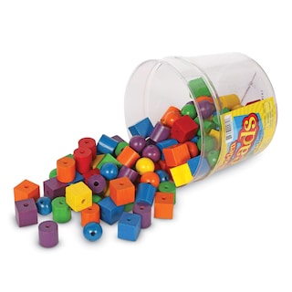 Foto 5 | Juego De Cuentas Learning Resources Beads In A Balde, 110 Unidades, Más De 3 Años - Venta Internacional.
