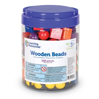 Foto 6 | Juego De Cuentas Learning Resources Beads In A Balde, 110 Unidades, Más De 3 Años - Venta Internacional.