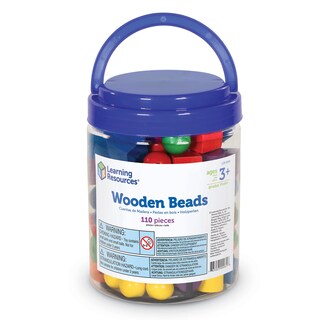 Foto 7 | Juego De Cuentas Learning Resources Beads In A Balde, 110 Unidades, Más De 3 Años - Venta Internacional.