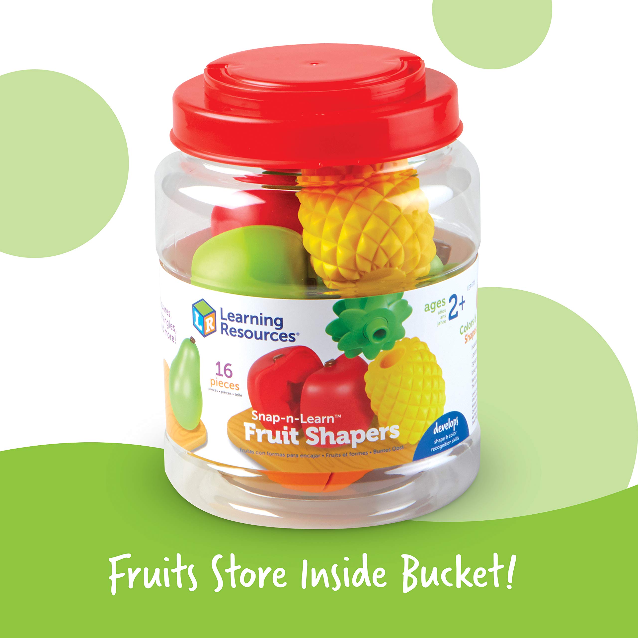 Foto 4 pulgar | Toy Learning Fruit Shapers Snap-n-learn De Toy Learning Desde Hace Más De 2 Años - Venta Internacional.