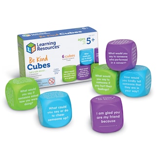 Foto 1 | Cubos Be Kind De Toy Learning Resources, 6 Piezas Para Mayores De 5 Años - Venta Internacional.