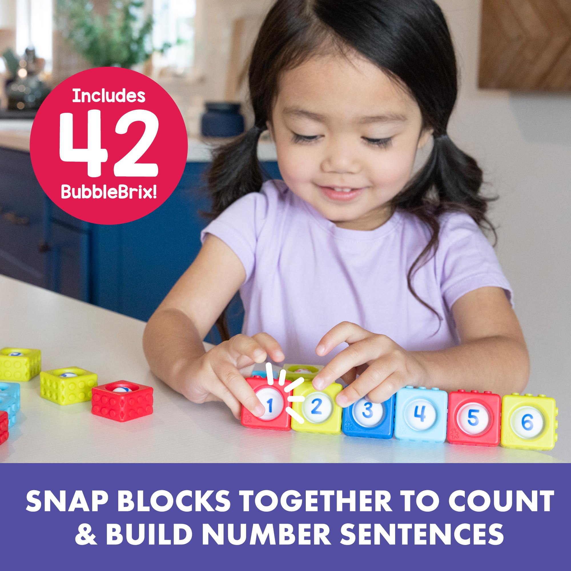 Foto 3 pulgar | Juguete Didáctico Para Niños Pequeños, Educational Insights Number Bubblebrix - Venta Internacional.