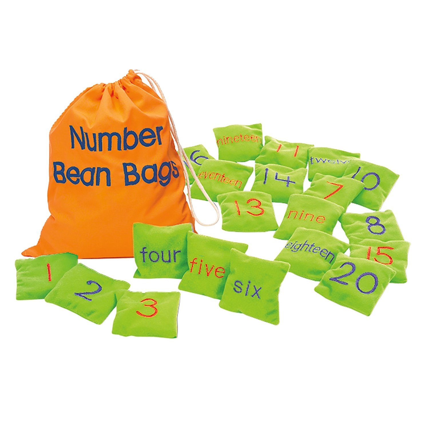 Beanbags Educational Insights Number Learn, 20 Unidades, Más De 3 Años - Venta Internacional.