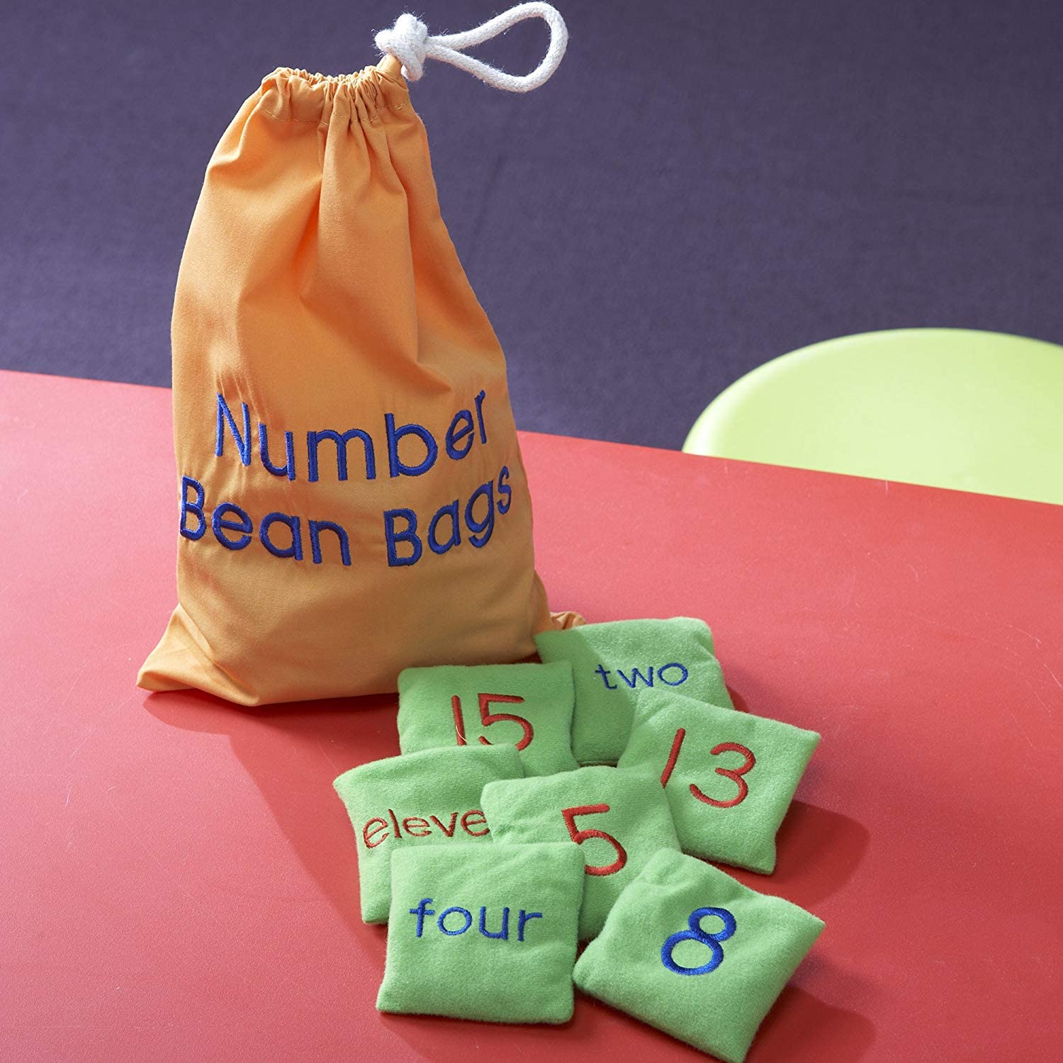 Foto 5 pulgar | Beanbags Educational Insights Number Learn, 20 Unidades, Más De 3 Años - Venta Internacional.