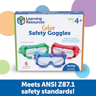 Foto 3 | Gafas De Seguridad Learning Resources De Colores, 6 Piezas, Más De 4 Años - Venta Internacional.
