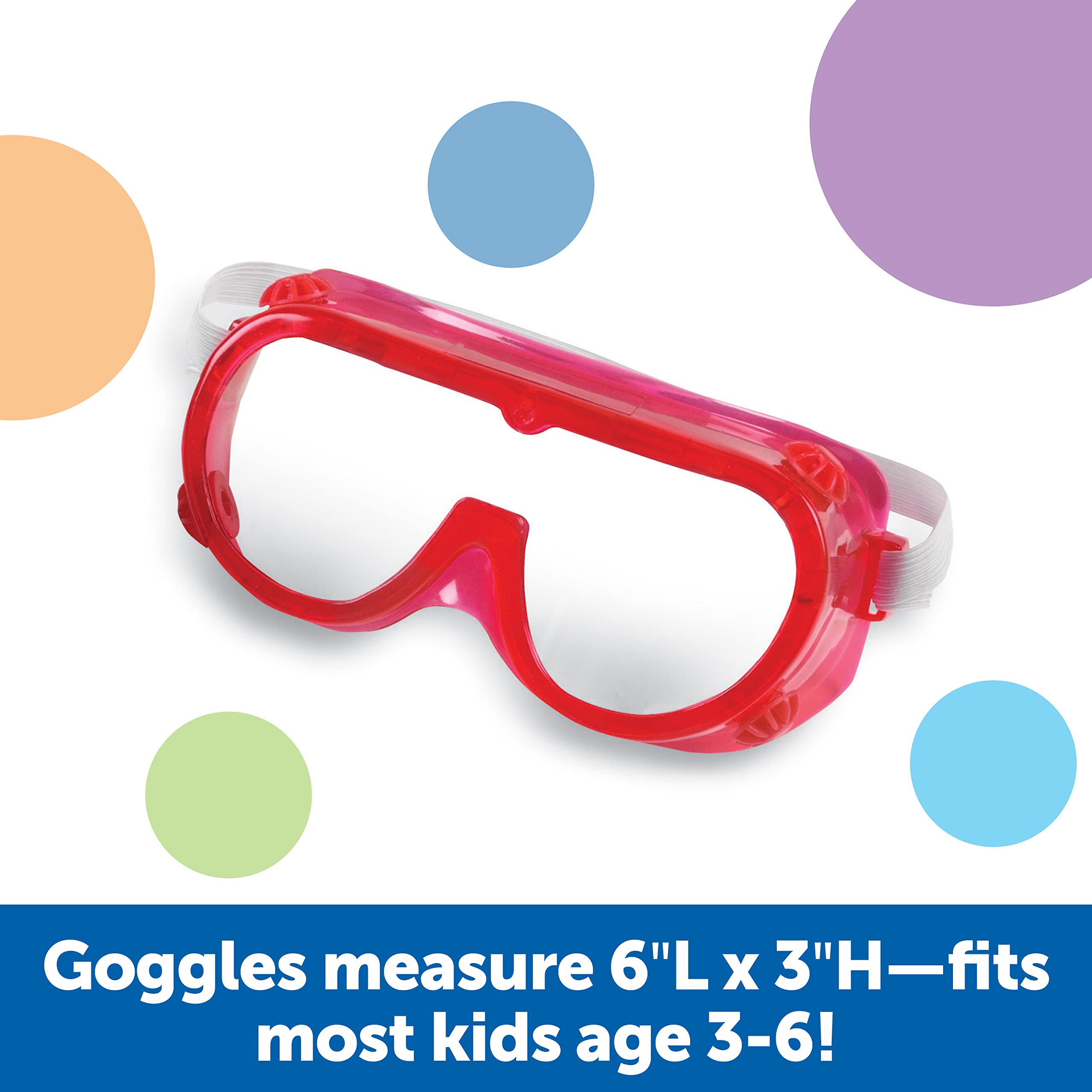 Foto 5 pulgar | Gafas De Seguridad Learning Resources De Colores, 6 Piezas, Más De 4 Años - Venta Internacional.