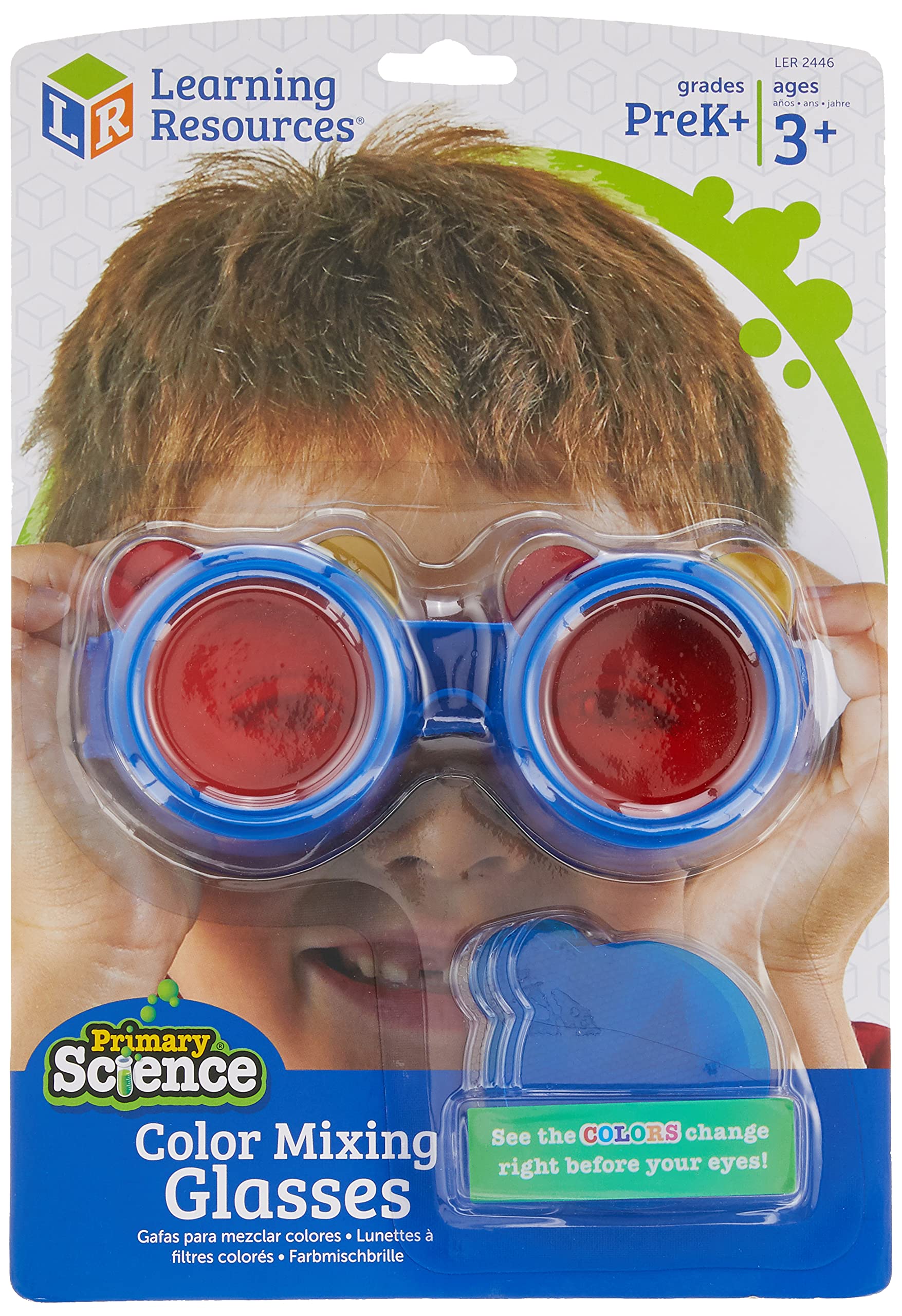 Gafas Para Mezclar Colores Recursos De Aprendizaje Ciencias Preescolares - Venta Internacional.