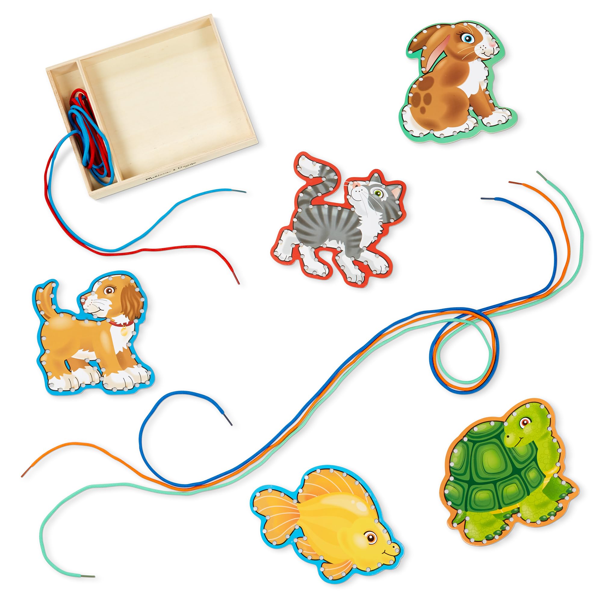 Paneles Y Cordones De Madera Para Juguetes De Desarrollo Melissa & Doug - Venta Internacional.