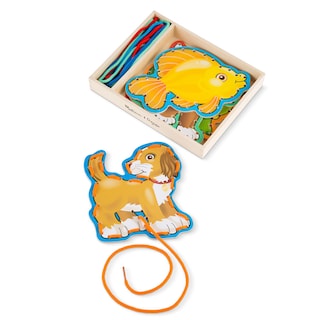 Foto 4 | Paneles Y Cordones De Madera Para Juguetes De Desarrollo Melissa & Doug - Venta Internacional.