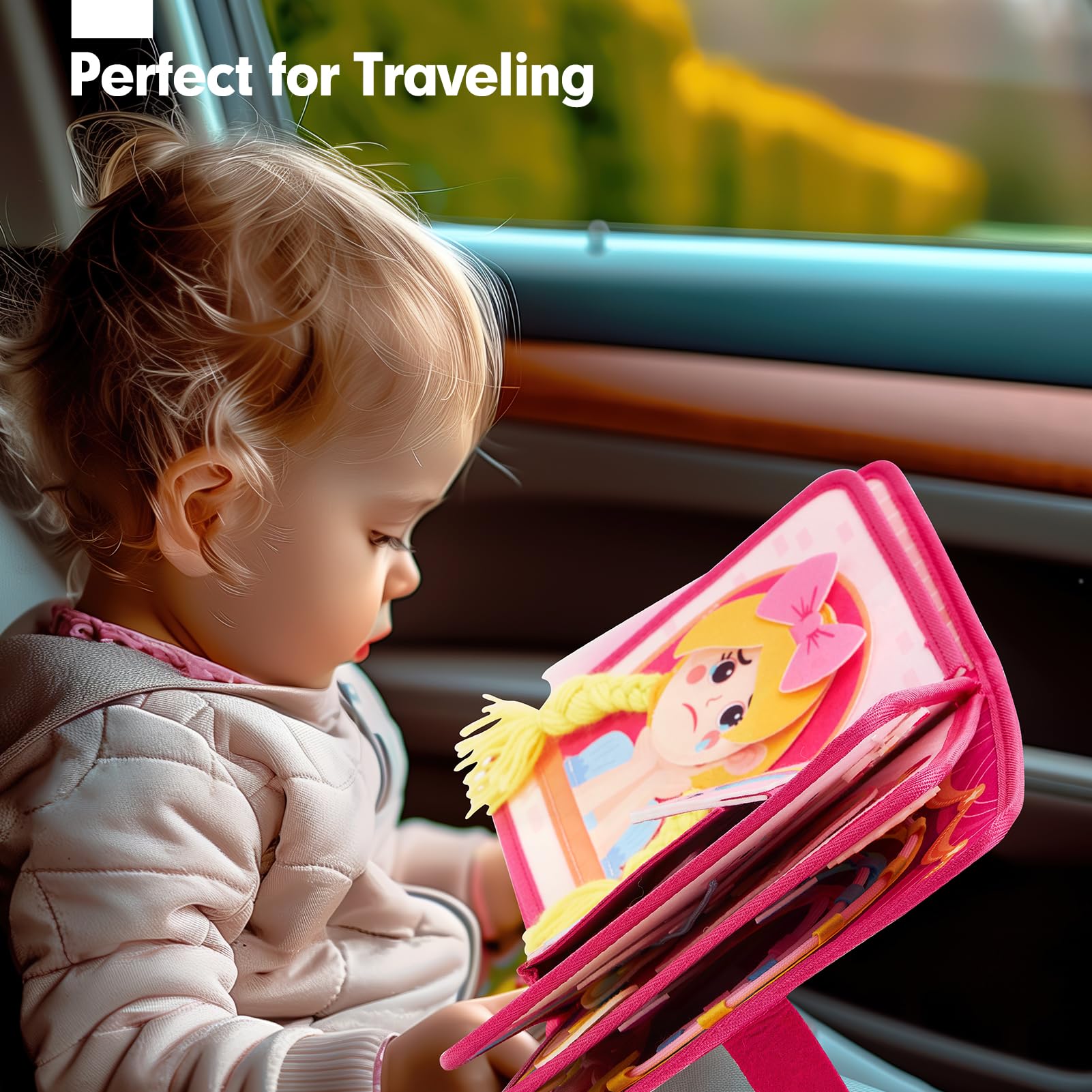Foto 8 pulgar | Busy Book Hahaland Princess Makeover Montessori De 3 A 5 Años - Venta Internacional.