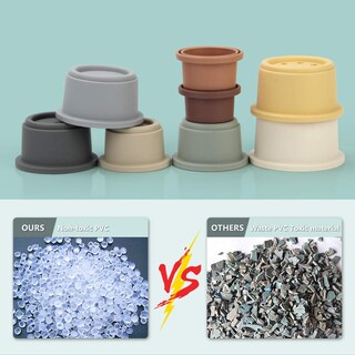 Foto 4 | Vasos Apilables Mini Tudou Infantil-Venta Internacional