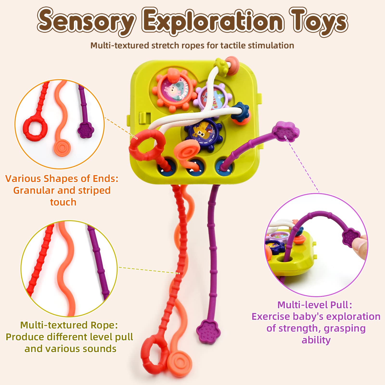 Foto 3 pulgar | Cubo Sensorial AiTuiTui para Bebé-Venta Internacional