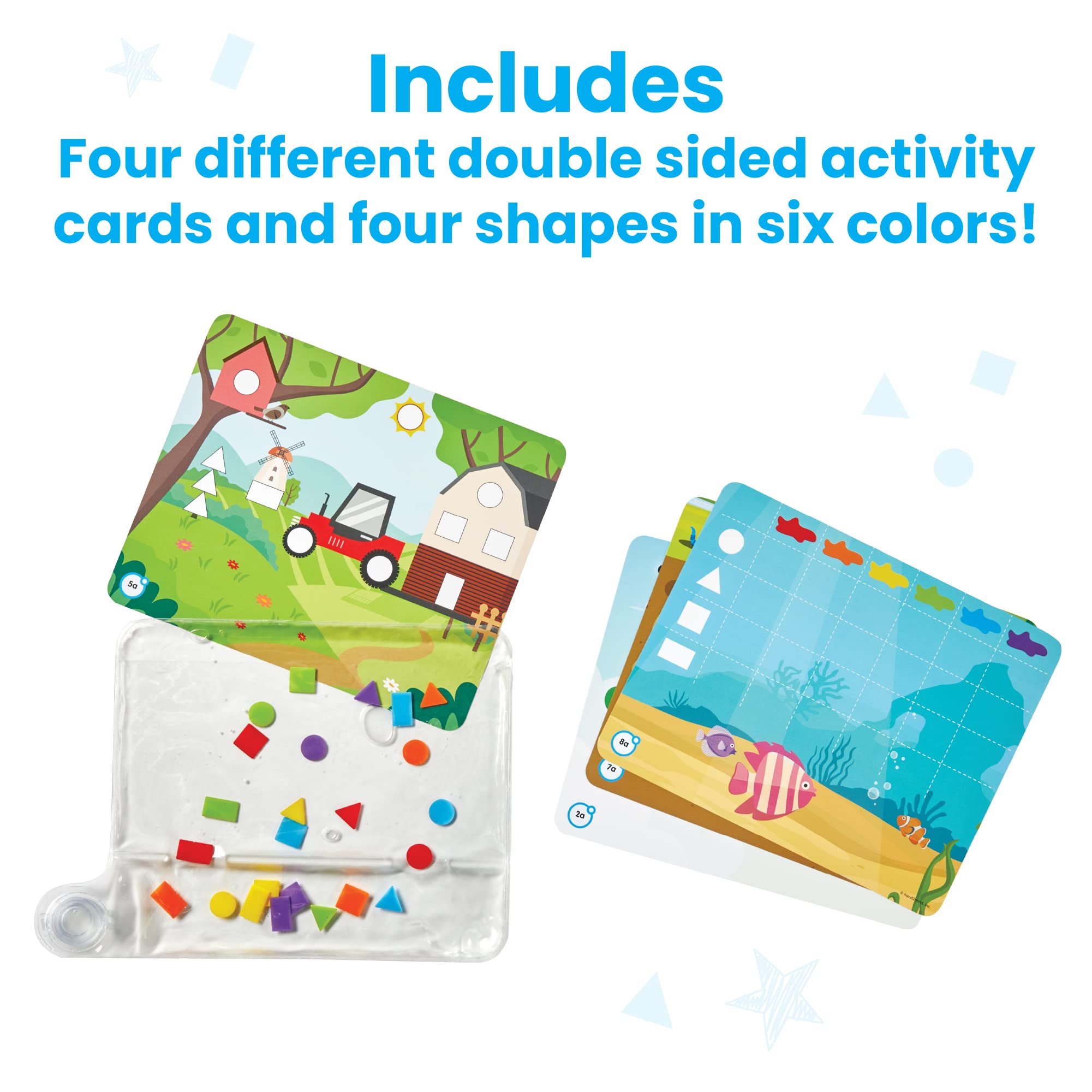 Foto 4 pulgar | Sensory Pad Hand2mind Colors and Shapes para Niños - Venta Internacional