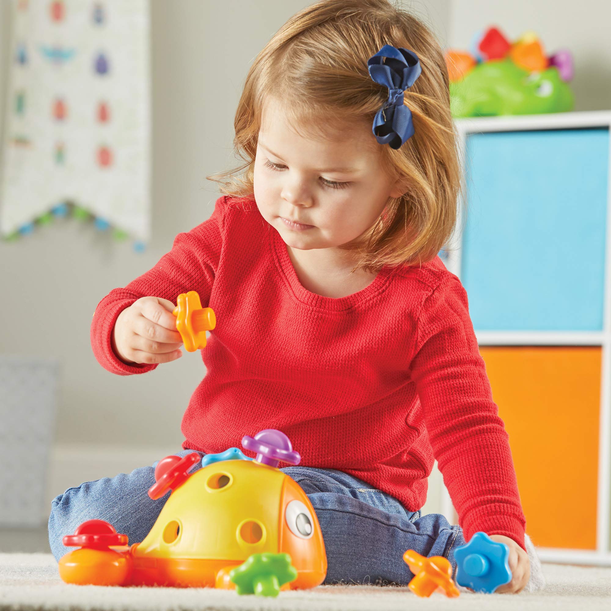 Foto 2 | Fine Motor Fish Learning Resources Finn, 12 Piezas, Más De 18 Meses - Venta Internacional.
