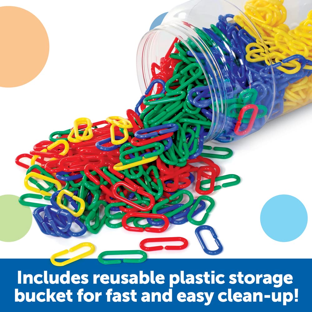 Foto 5 | Toy Learning Resources Link 'n' Learn Links 500 Piezas, Más De 3 - Venta Internacional.