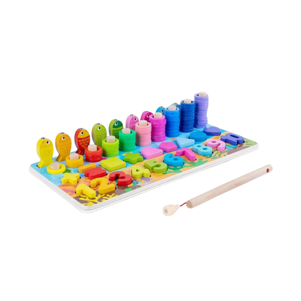 Foto 3 pulgar | Tablero Logarítmico Dol 6 En 1 Color Multicolor Educativo