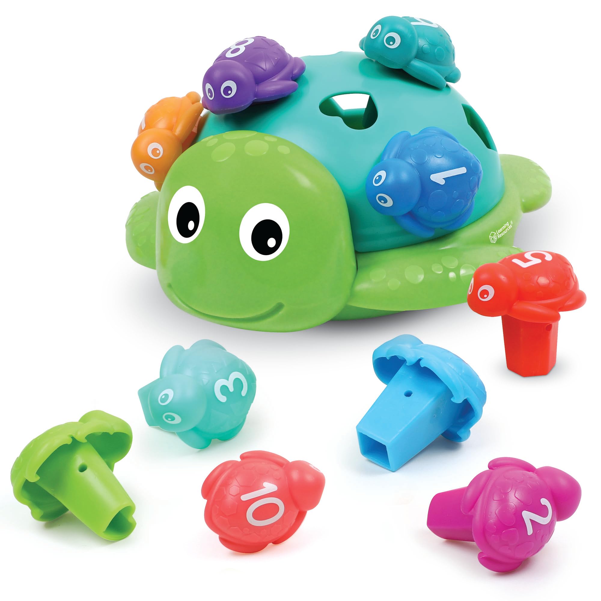 Recursos De Aprendizaje Sobre Juguetes De Viaje Seymour The Counting Shapes Sea Turtle - Venta Internacional.
