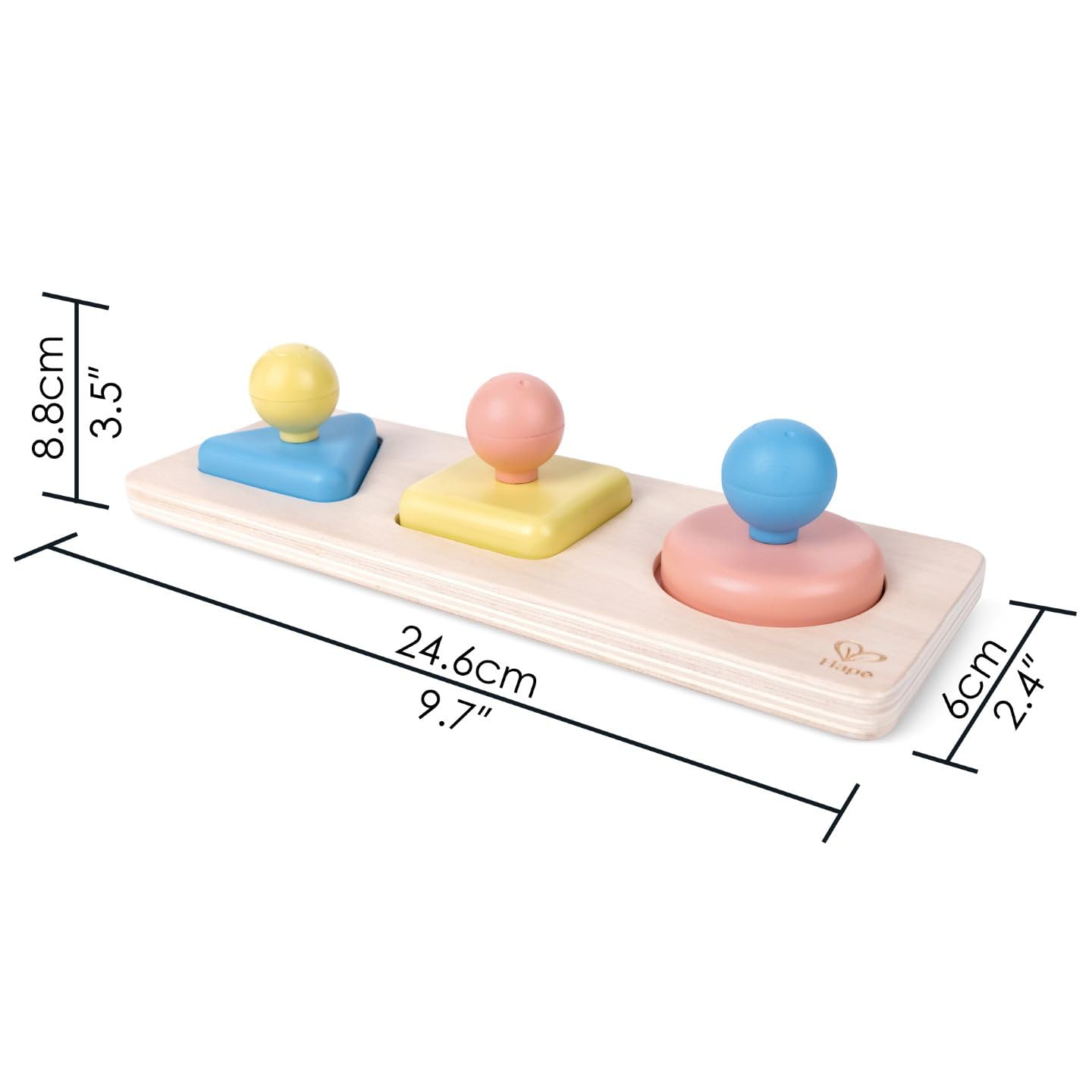 Foto 5 pulgar | Juguete Sensorial Educativo Hape Montessori Con Forma De Rompecabezas Con Forma De Espejo - Venta Internacional.