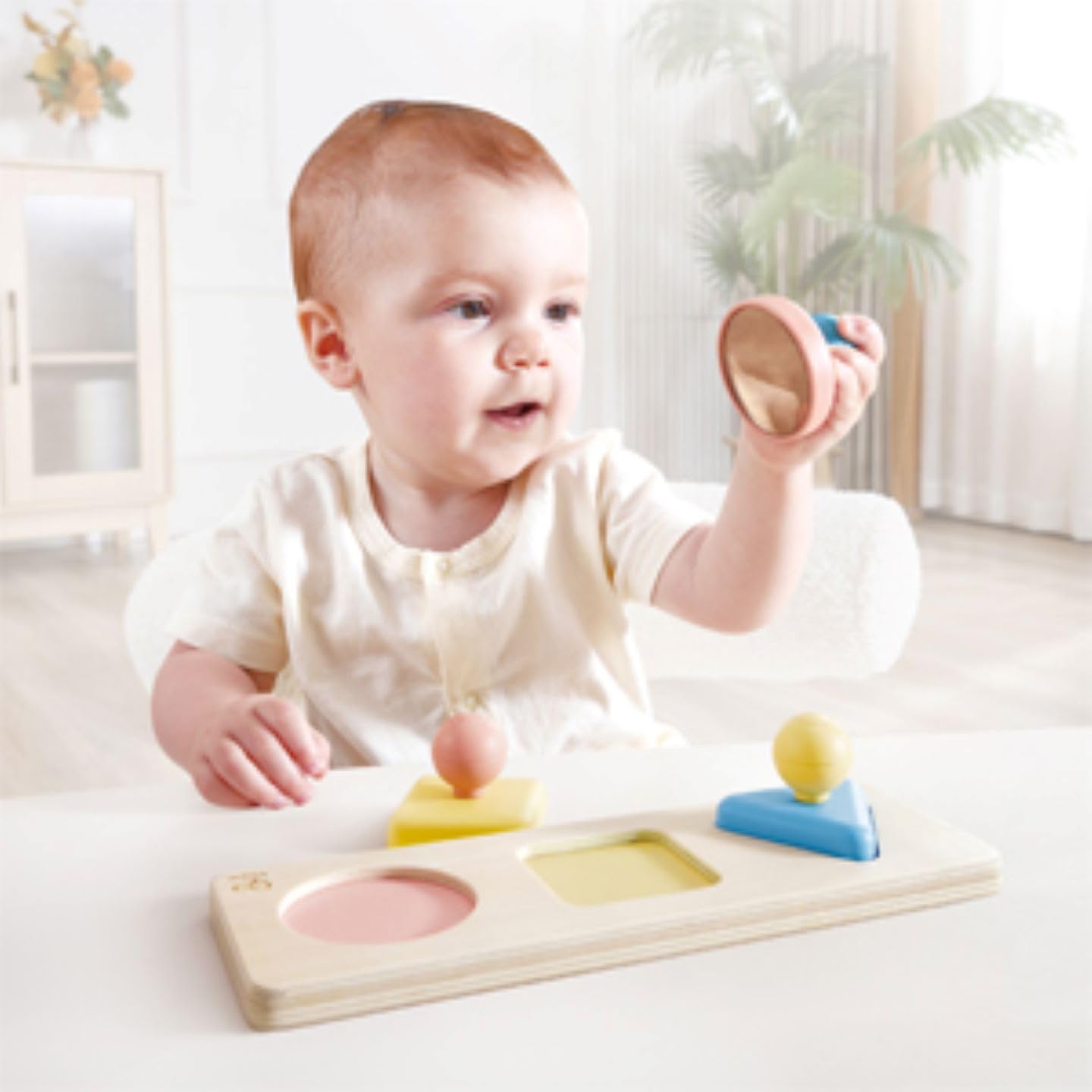 Foto 6 pulgar | Juguete Sensorial Educativo Hape Montessori Con Forma De Rompecabezas Con Forma De Espejo - Venta Internacional.