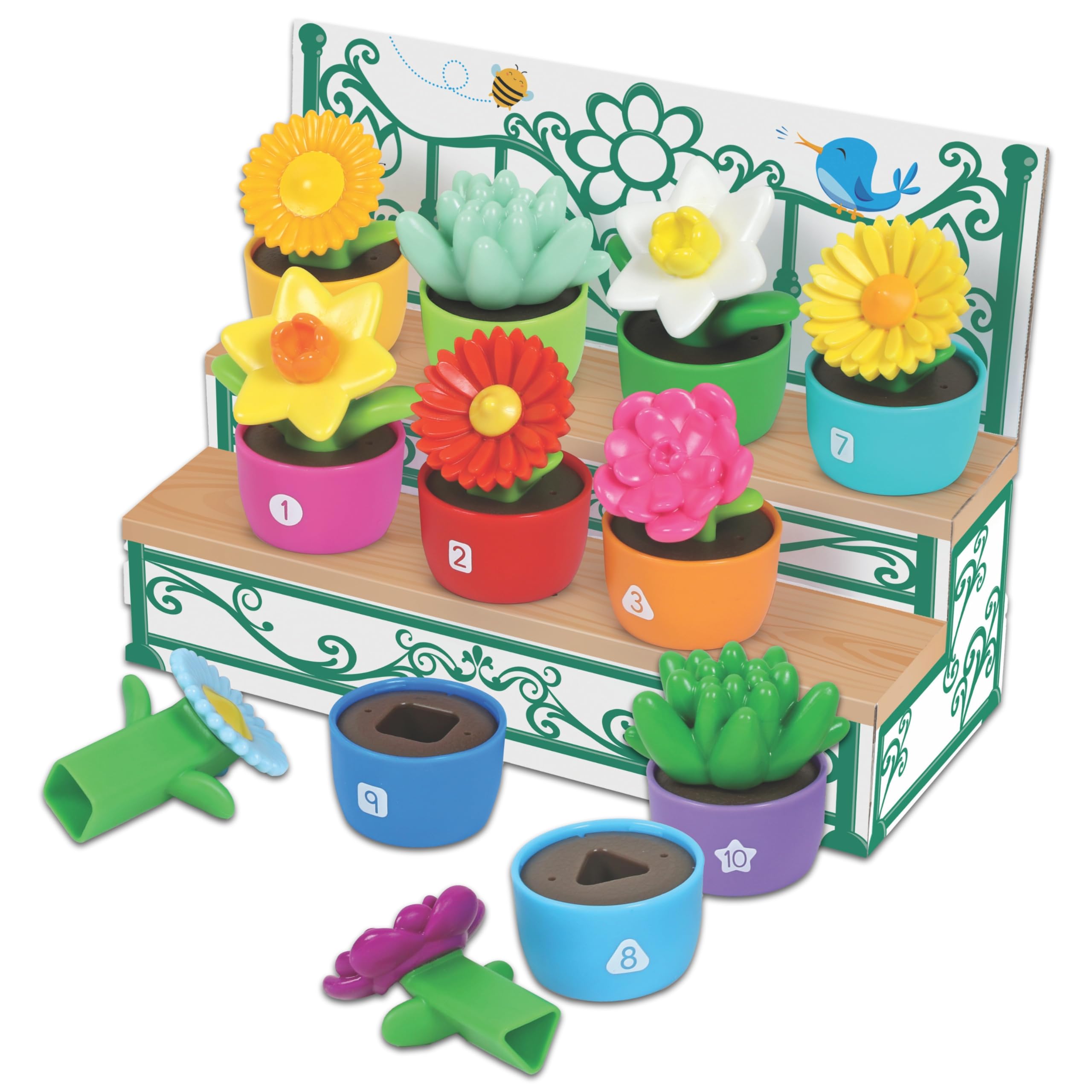 Jardín de Formas y Colores para Niños Pequeños -Venta Internacional