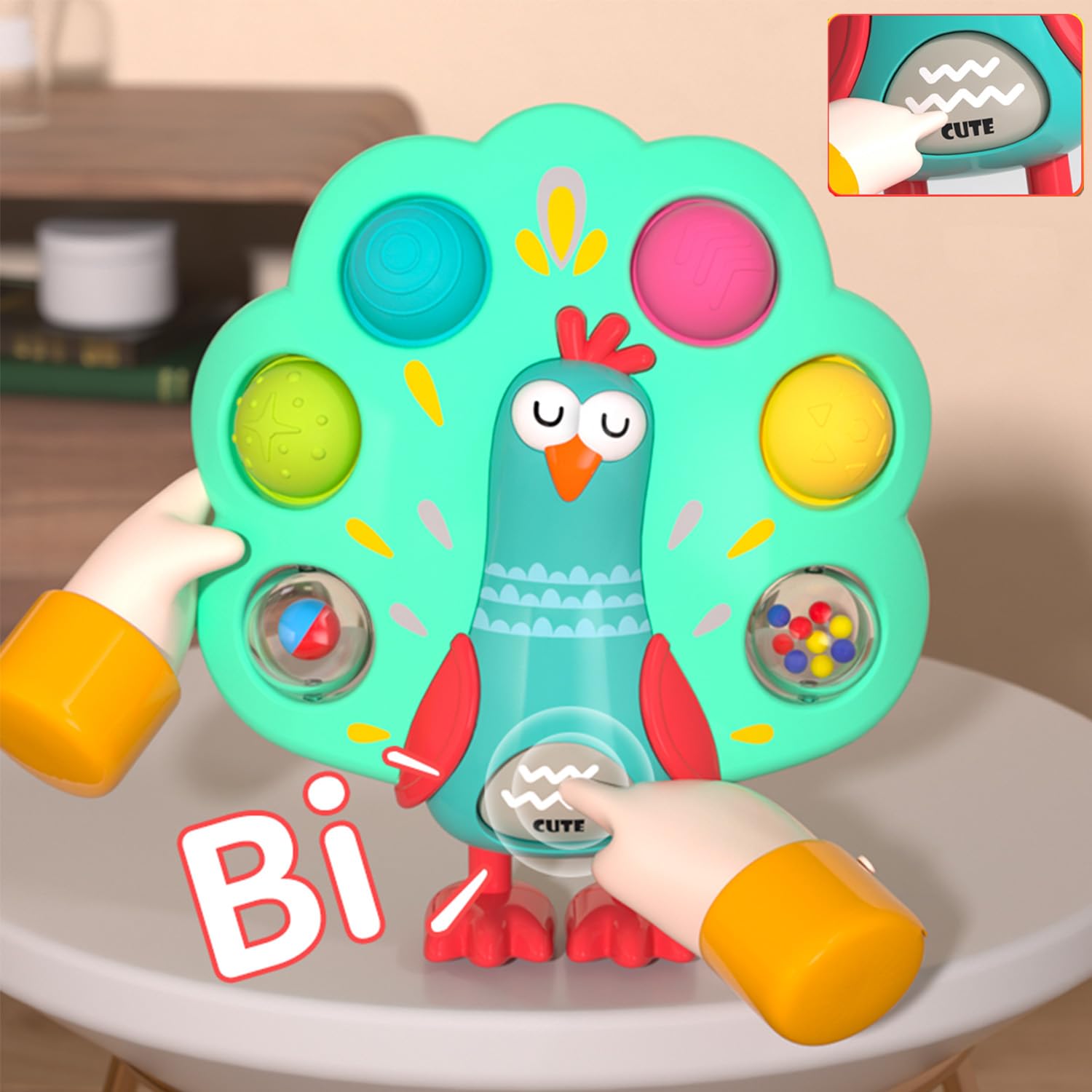 Foto 6 pulgar | Juguetes Montessori Para Niño De 1 Año, Desarrollo Sensorial - Venta Internacional.