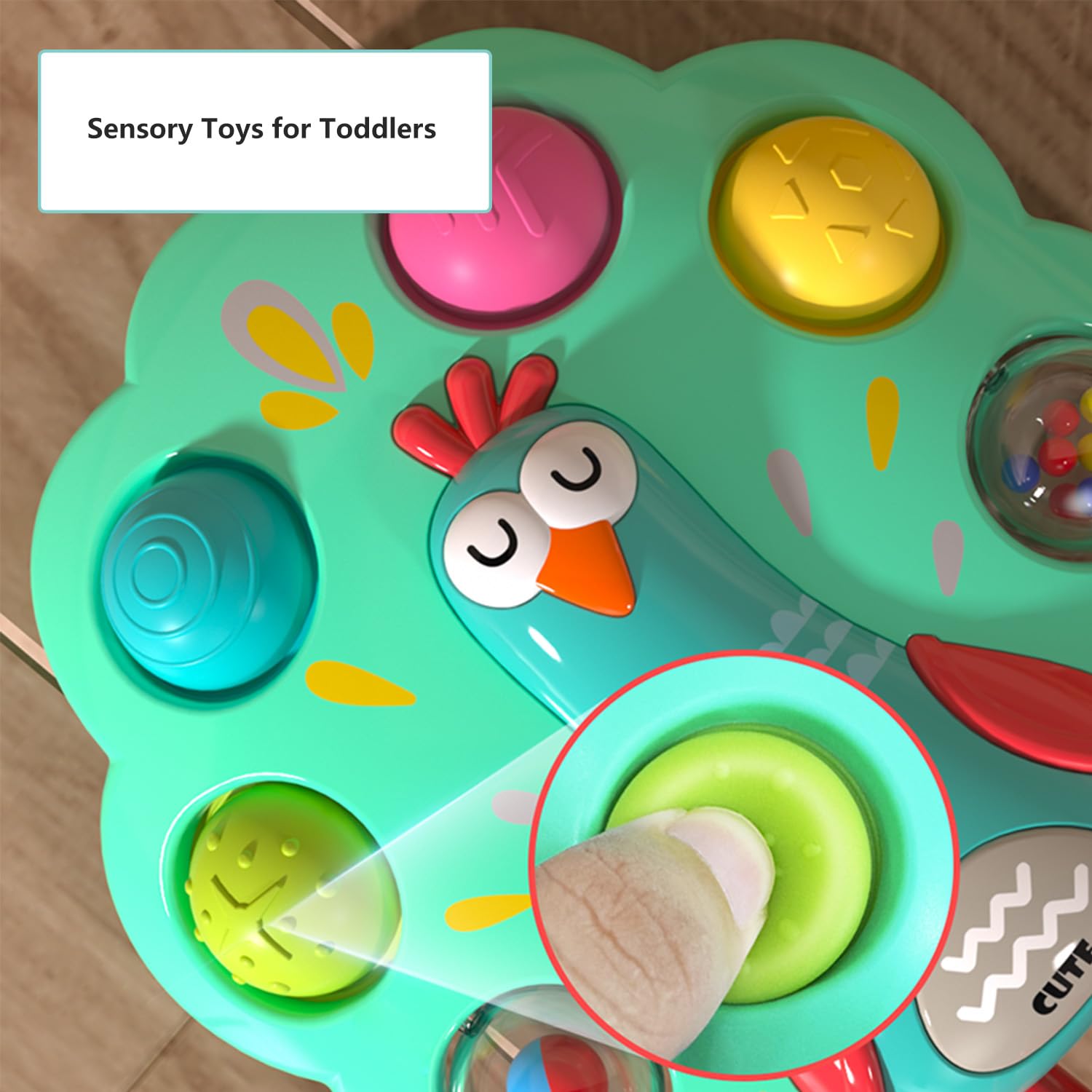 Foto 7 pulgar | Juguetes Montessori Para Niño De 1 Año, Desarrollo Sensorial - Venta Internacional.
