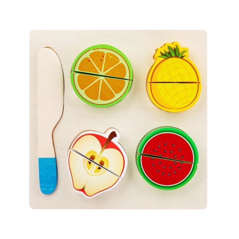 Foto 3 pulgar | Juguete Montessori para Cortar Frutas - Venta Internacional