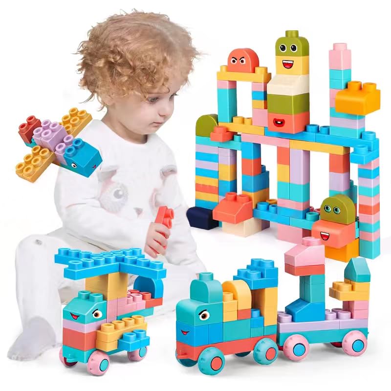 Foto 2 pulgar | Juego De Bloques Chenxuanbro Soft Para Niños De 2 A 6 Años Con 101 Piezas - Venta Internacional.