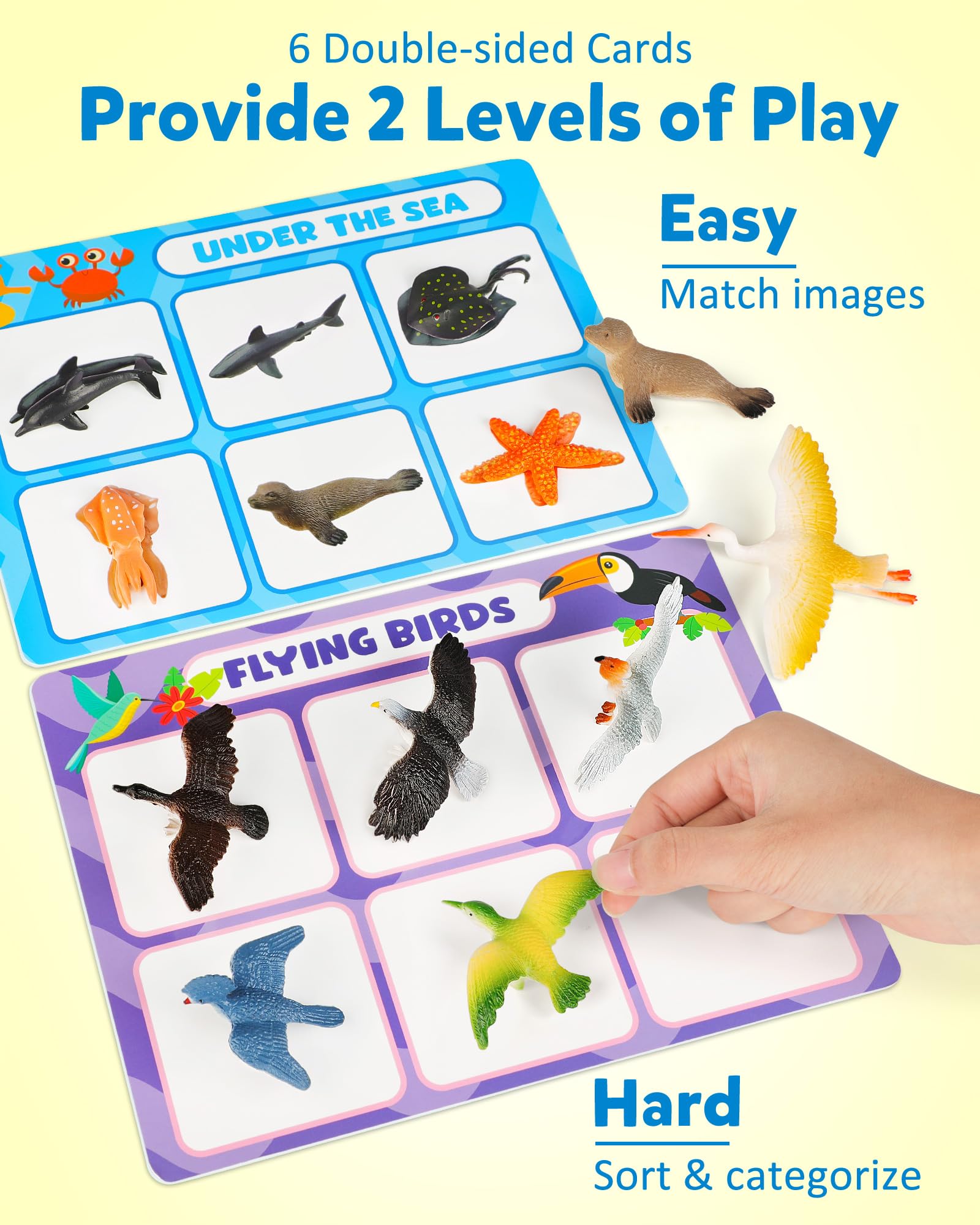 Foto 3 pulgar | Figuras De Animales Coogam De Sorting Toy Para Niños De 3 A 5 Años - Venta Internacional.