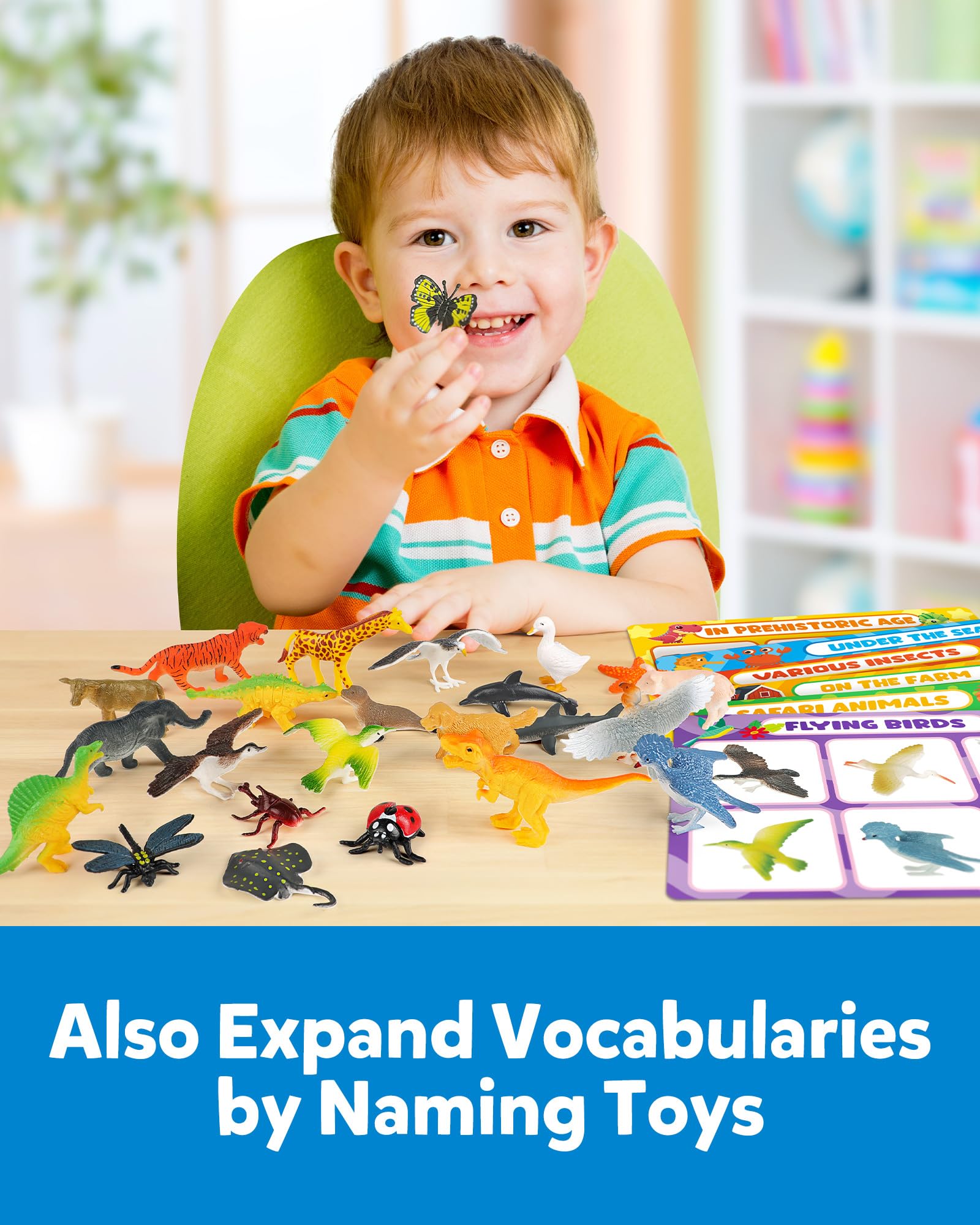 Foto 6 pulgar | Figuras De Animales Coogam De Sorting Toy Para Niños De 3 A 5 Años - Venta Internacional.