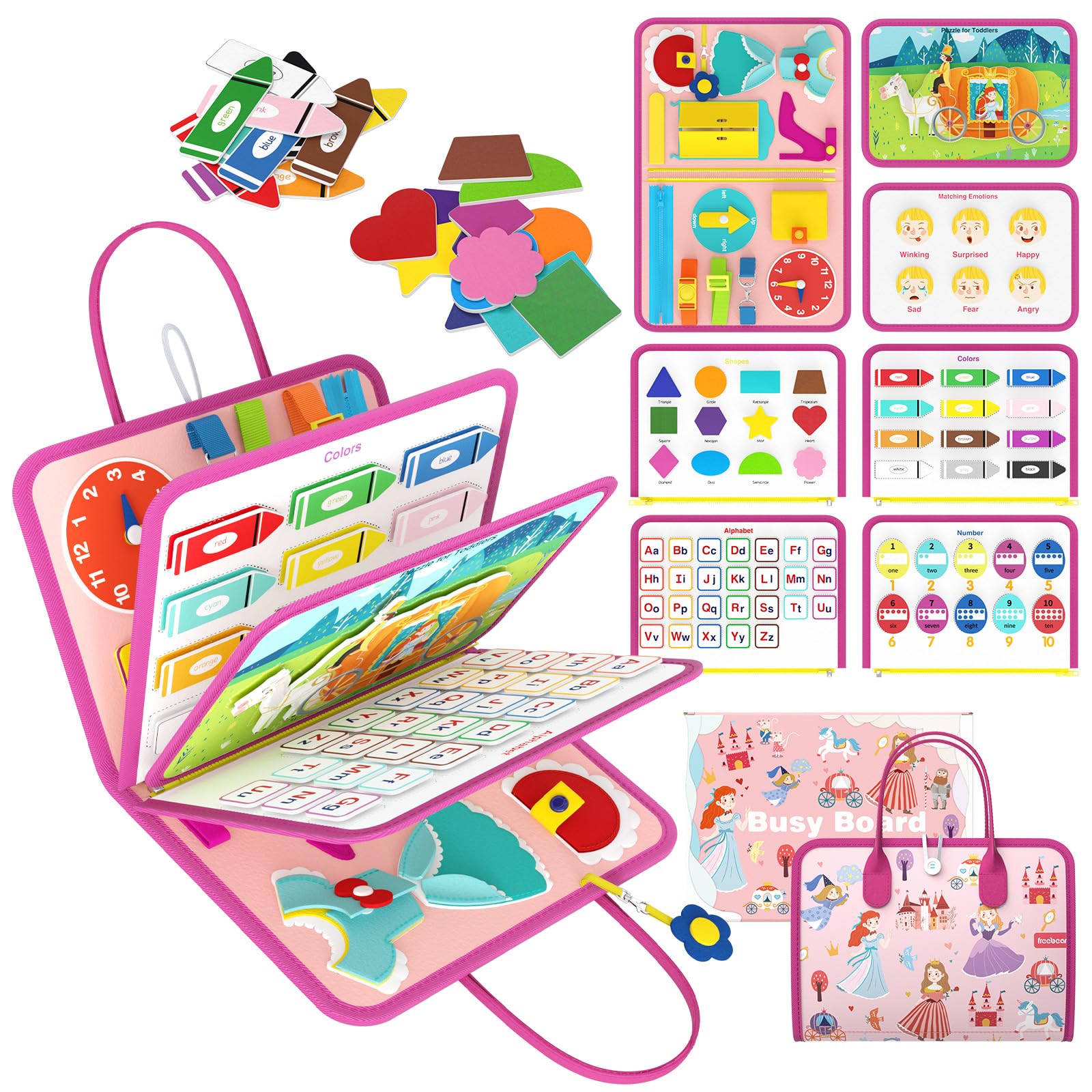 Juguete Busy Board Freebear Princess para Niños - Venta Internacional