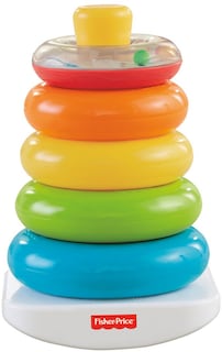 Foto 6 | Set De Regalo Fisher-price Con Los Primeros Bloques Del Bebé Y Rock-a-stack - Venta Internacional.