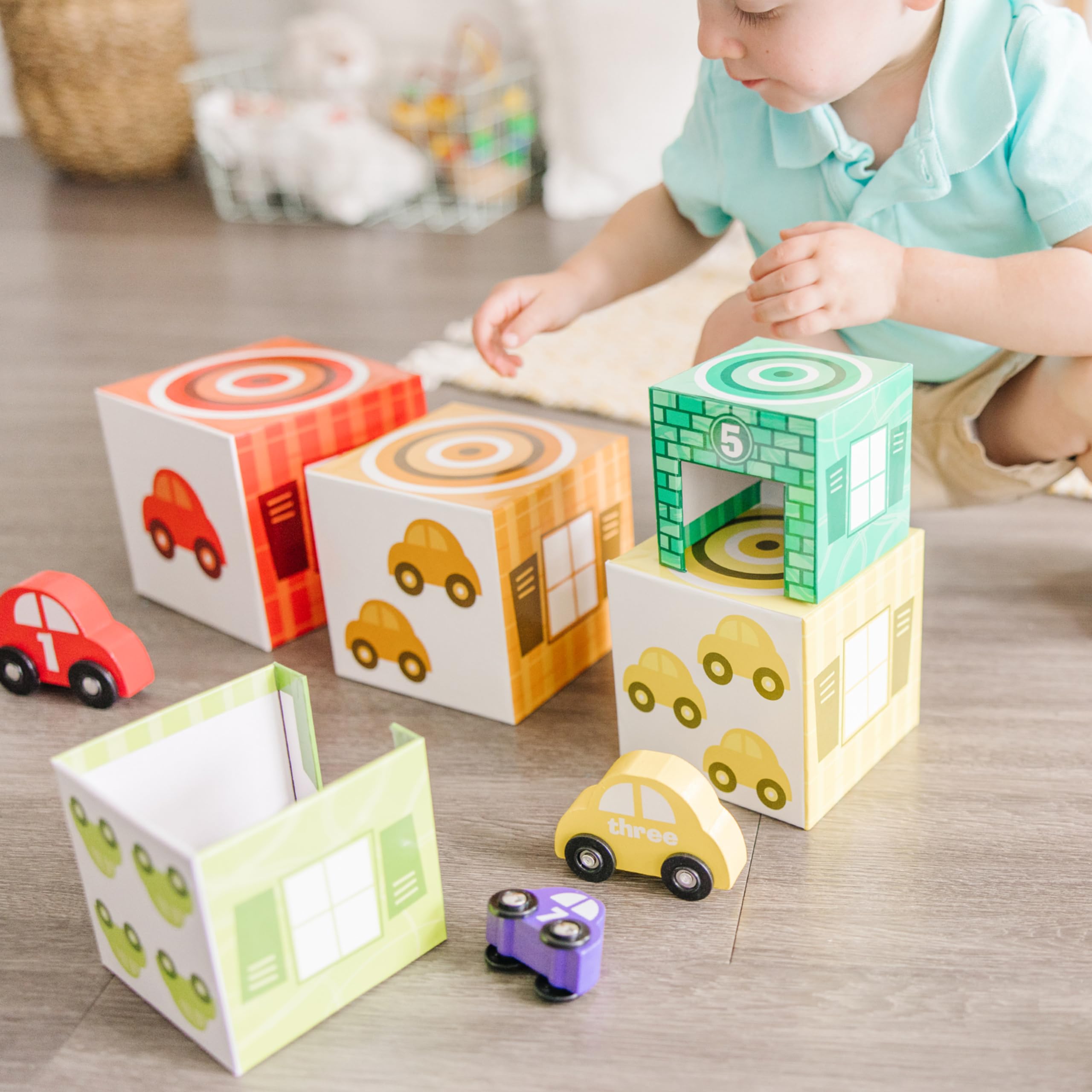 Foto 5 | Toy Melissa & Doug Anidando Y Clasificando Garajes Y Coches - Venta Internacional.
