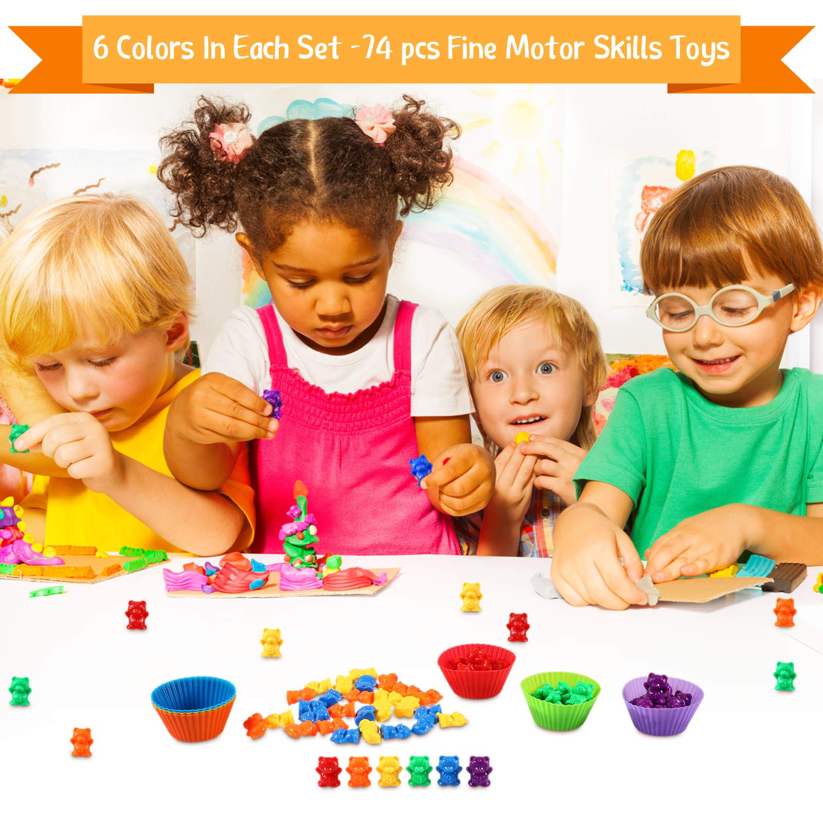 Foto 8 pulgar | Set Skylety De 74 Piezas Para Niños A Partir De 6 Años - Venta Internacional.