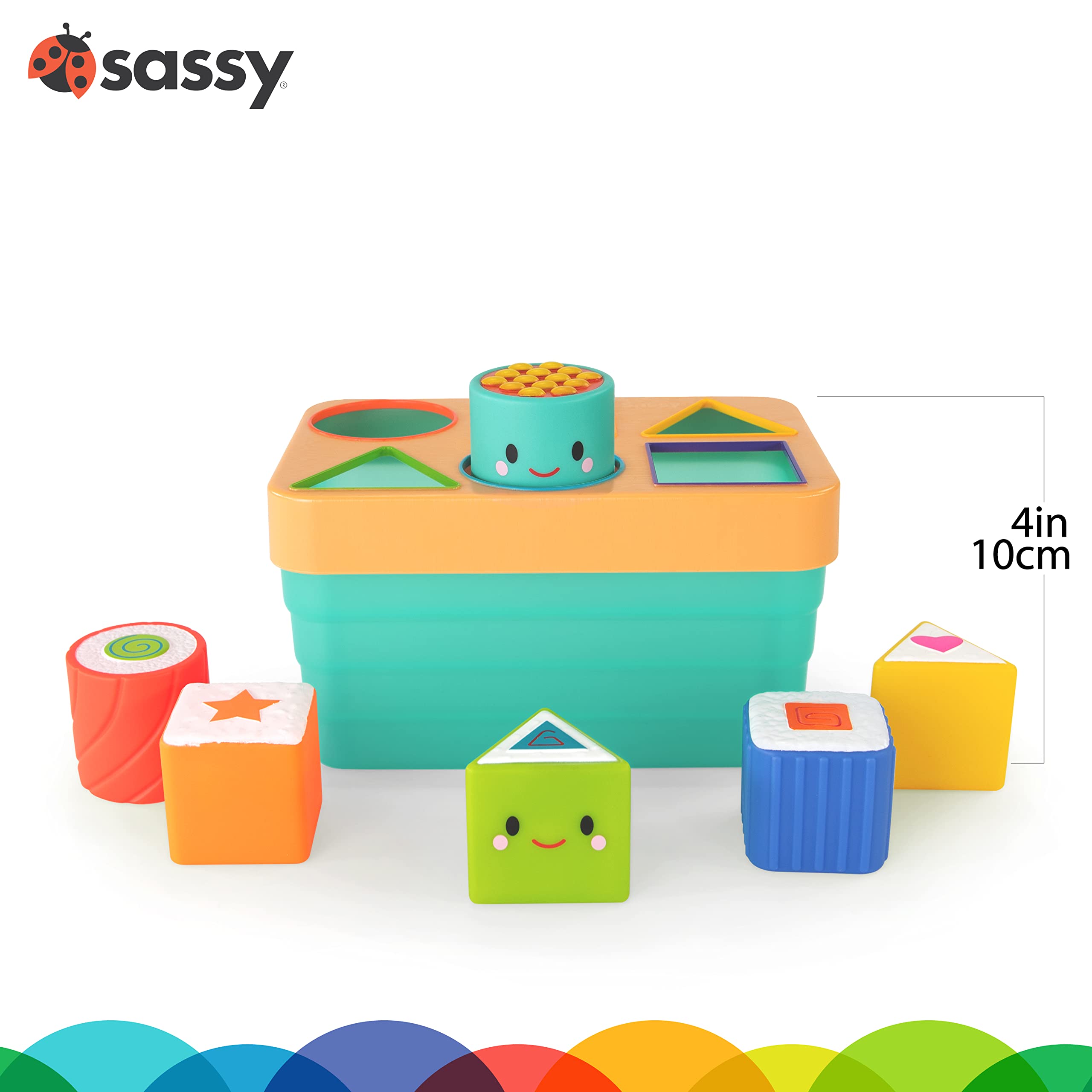 Foto 4 pulgar | Toy Sushi Sorter Sassy Sushi Para Bebés De Más De 6 Meses - Venta Internacional.