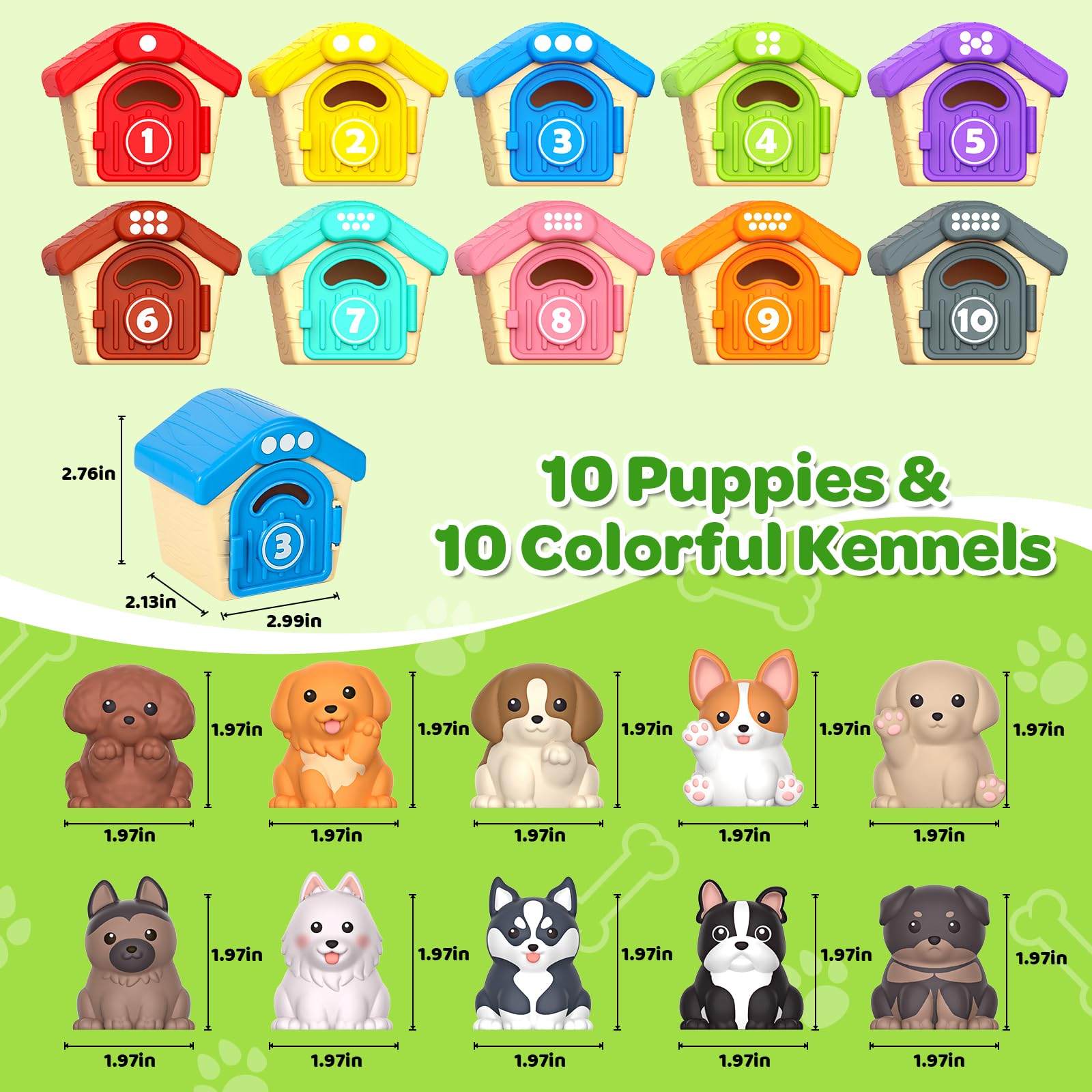 Foto 3 pulgar | Toddler Toys Letapapa, 20 Unidades, Para Perros De 1 A 3 Años, Con Conteo - Venta Internacional.
