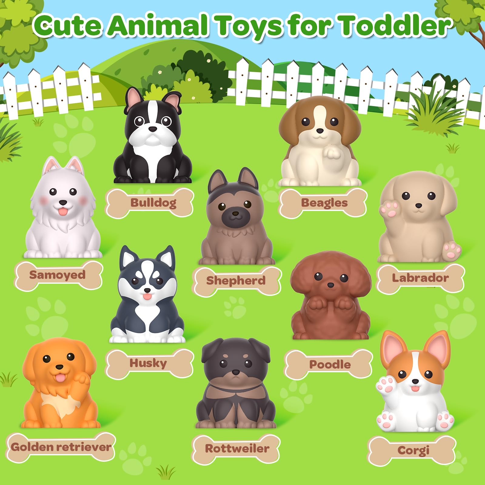 Foto 4 pulgar | Toddler Toys Letapapa, 20 Unidades, Para Perros De 1 A 3 Años, Con Conteo - Venta Internacional.