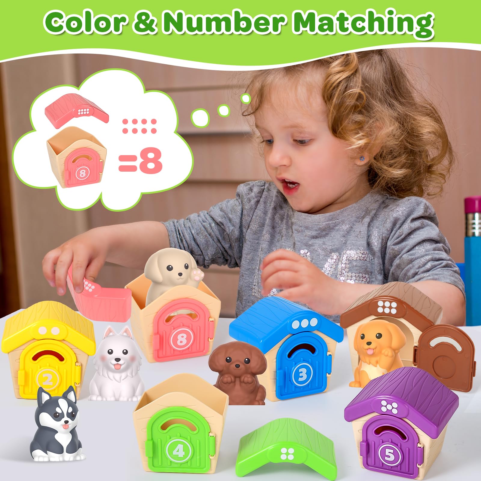 Foto 8 pulgar | Toddler Toys Letapapa, 20 Unidades, Para Perros De 1 A 3 Años, Con Conteo - Venta Internacional.