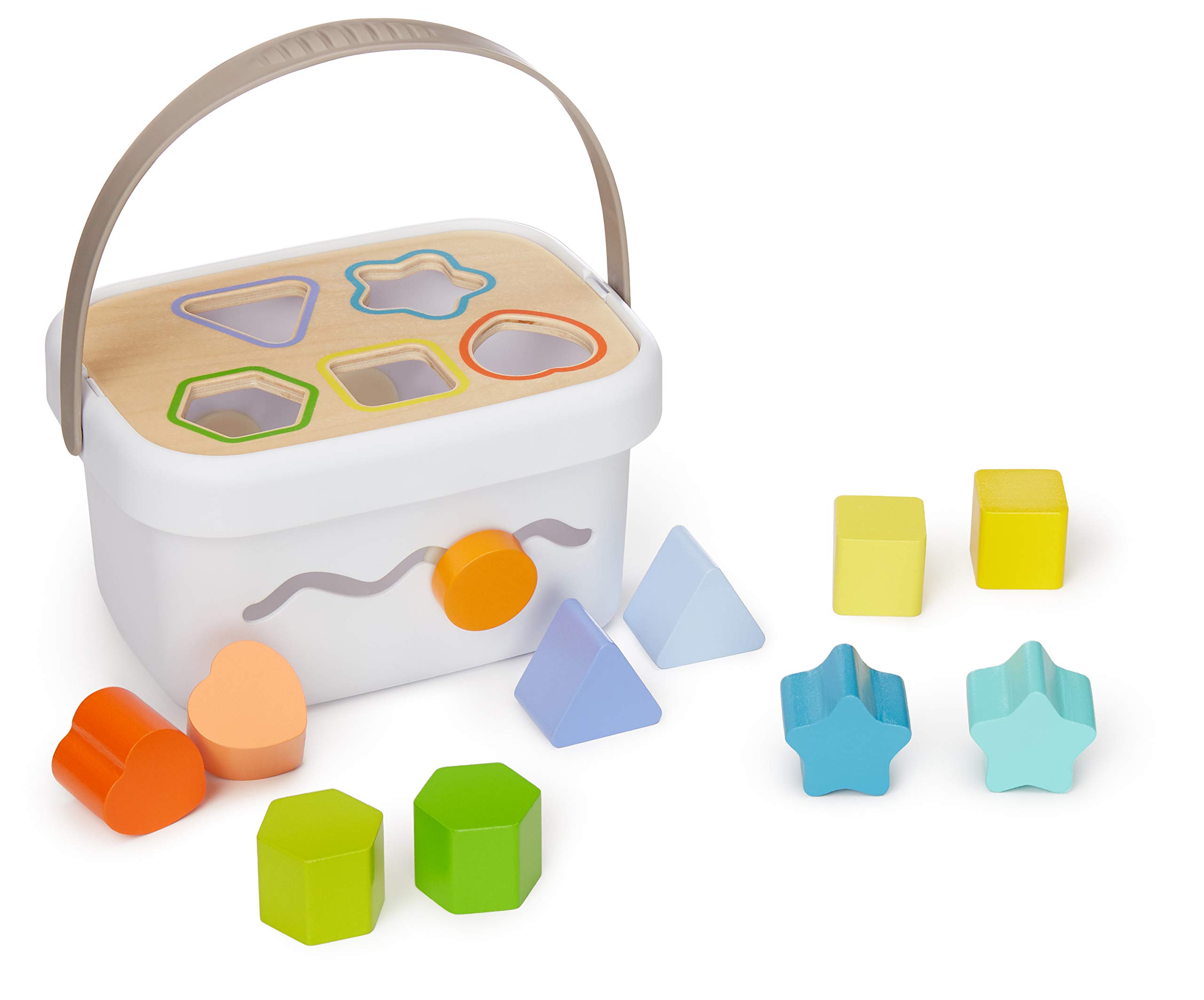 Foto 3 pulgar | Sorting Toy Amazon Basics, Clasificador Con Forma De Madera, 12 Meses O Más - Venta Internacional.