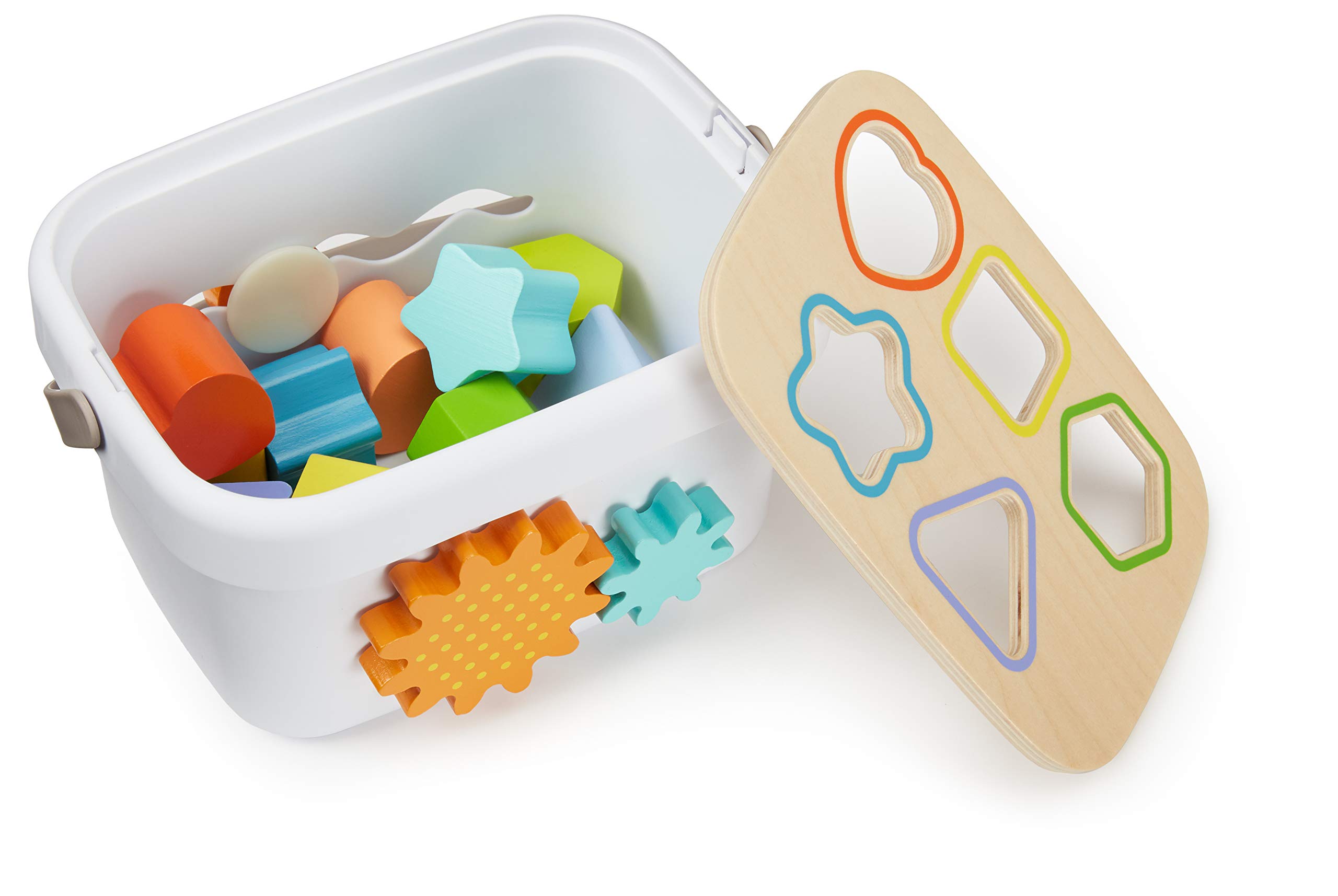 Foto 5 pulgar | Sorting Toy Amazon Basics, Clasificador Con Forma De Madera, 12 Meses O Más - Venta Internacional.