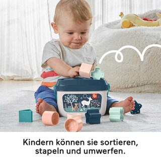 Foto 3 | Juguete Apilable Fisher-price Baby First Blocks, 10 Formas - Venta Internacional.